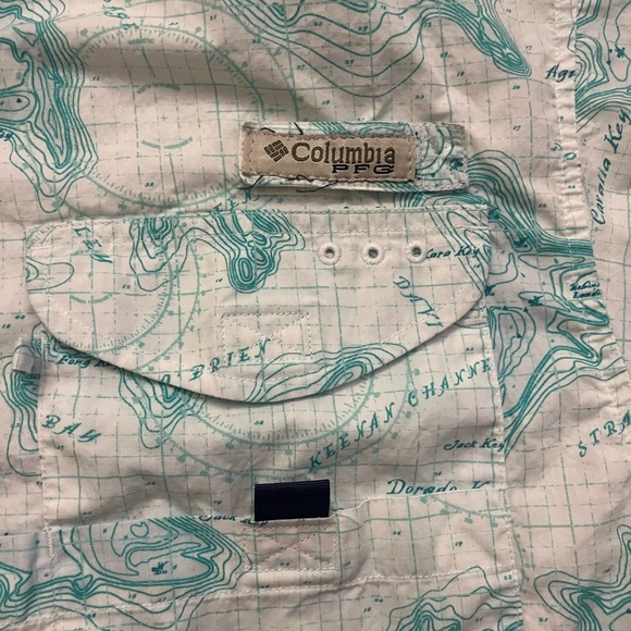 Columbia PFG Shirt Medium - Picture 2 of 5